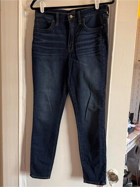 J. Crew High-Rise Dark Wash Women’s Skinny Jeans - Stretch